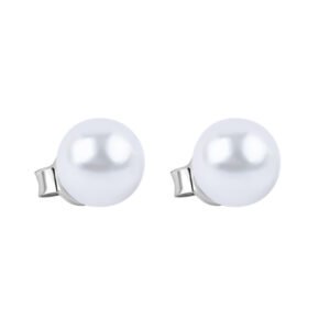 925 Pure Silver Pearl Stud Earrings